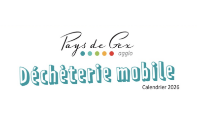 Calendrier 2026 de la déchèterie mobile