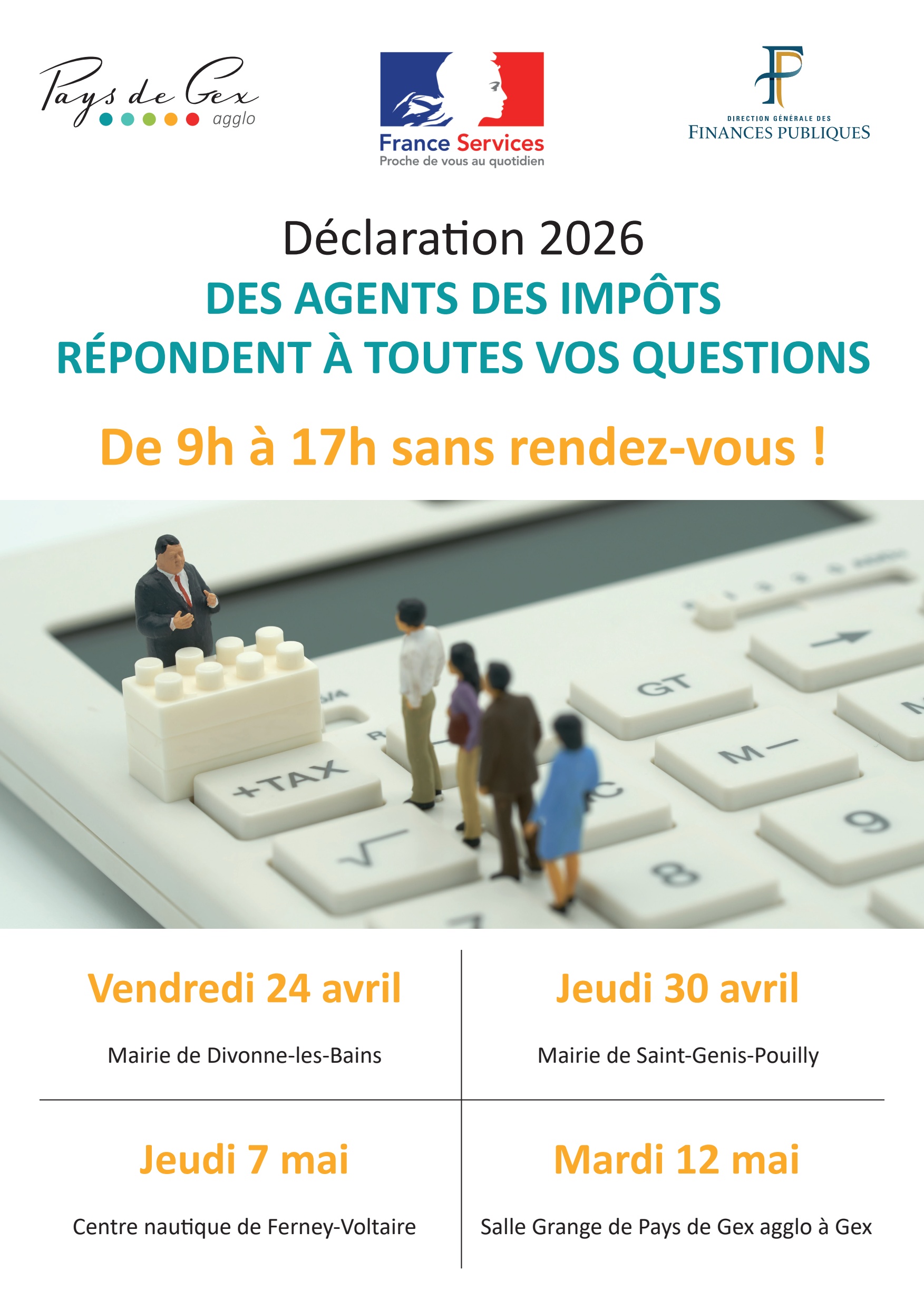 Permanances Déclaration 2026 Pays de Gex 